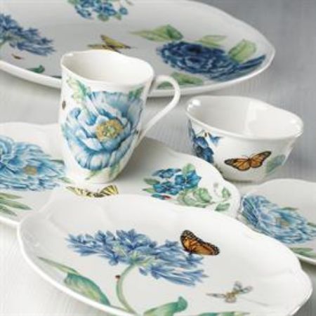 Picture for pattern Butterfly Meadow, Blue
