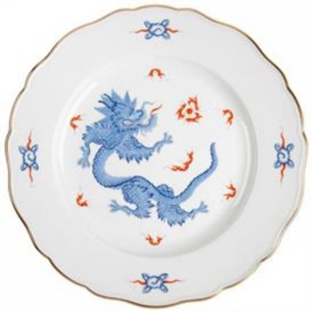 Picture for pattern Ming Dragon, Light Blue