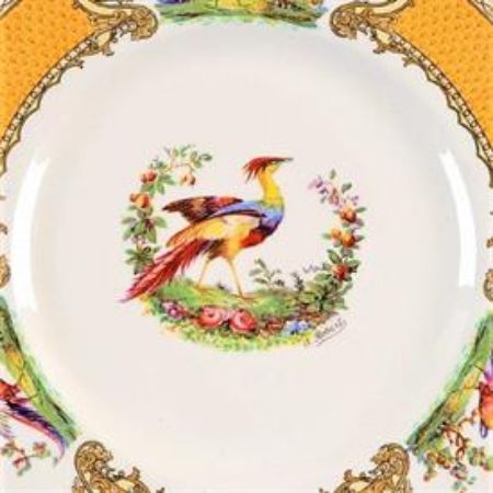 Picture for pattern Chelsea Bird, Yellow