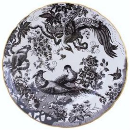 Picture for pattern Aves, Black & Gold