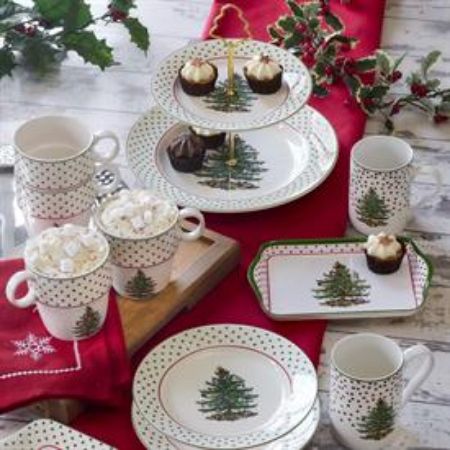 Picture for pattern Christmas Tree, Polka Dot
