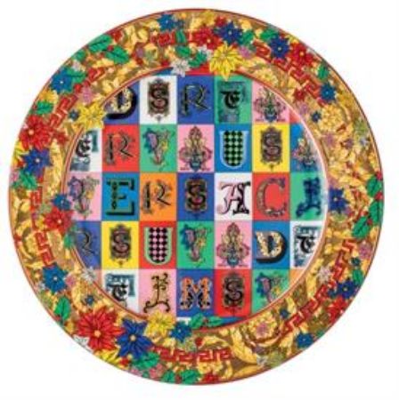Picture for pattern Versace Holiday Alphabet