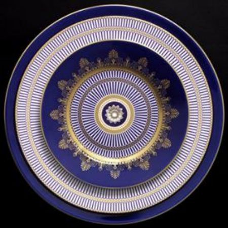 Picture for pattern Anthemion Blue, Prestige