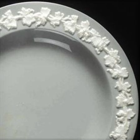 Picture for pattern Cream on Grey, Plain